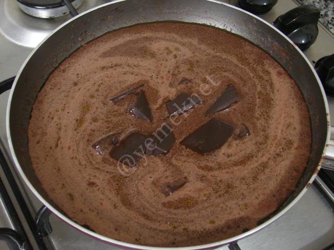 Bisküvili Mozaik Pasta - Yapılışı (5/16) 