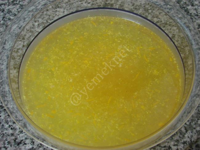 Portakallı Limonata - Yapılışı (5/8) 