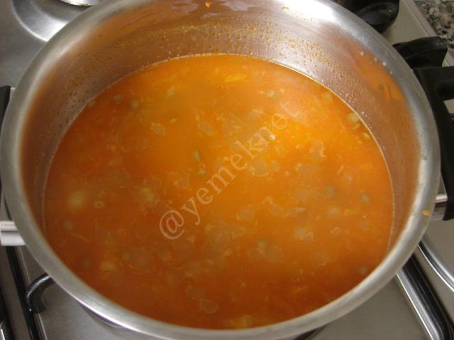 Yeşil Mercimekli Bulgur Pilavı - Yapılışı (8/12) 