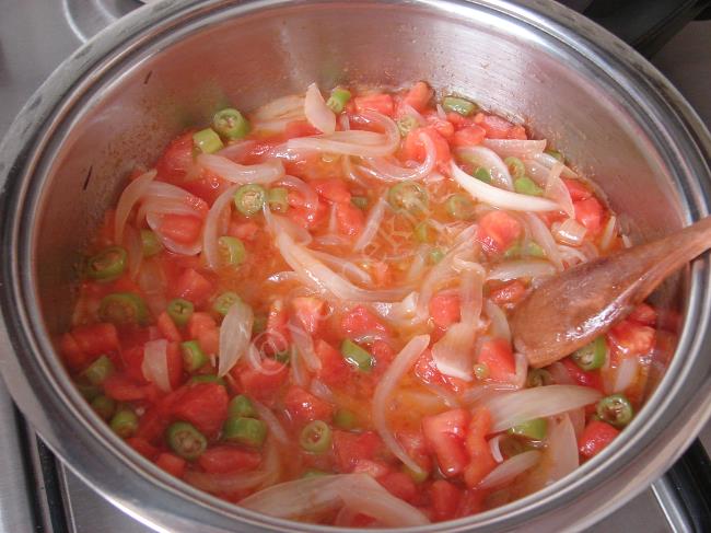 Pirinçli Kabak Yemeği - Yapılışı (6/12) 