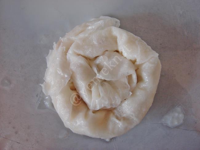 Cevizli Fıstıklı Güllaç Sarması - Yapılışı (15/20) 