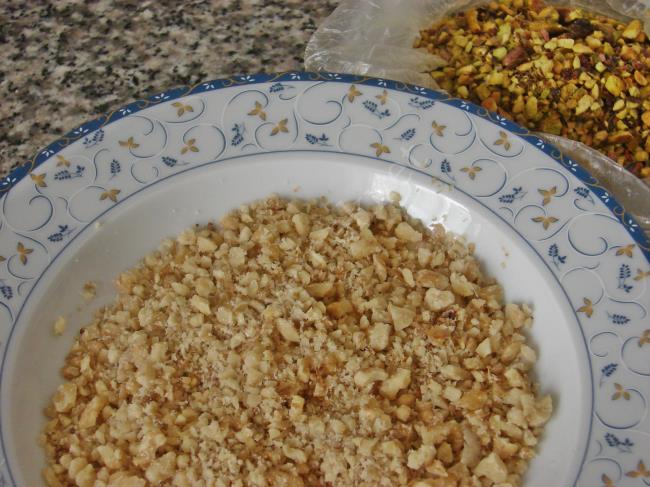 Cevizli Fıstıklı Güllaç Sarması - Yapılışı (4/20) 