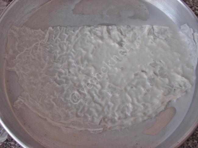 Cevizli Fıstıklı Güllaç Sarması - Yapılışı (7/20) 