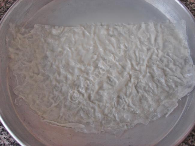 Cevizli Fıstıklı Güllaç Sarması - Yapılışı (9/20) 