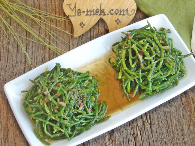 Balık Ve Et Yemeklerinin Yanına Çok Yakışacak Nefis Bir Lezzet : Deniz Börülcesi Salatası