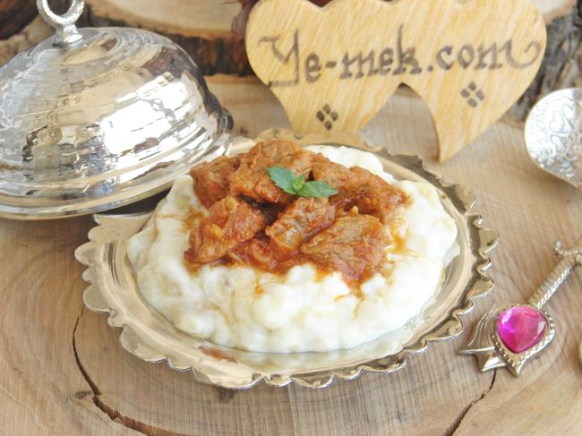 Hünkar Beğendi Kebabı - Yapılışı (14/16) 