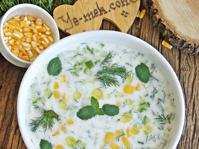 Cold Corn Soup Recipe