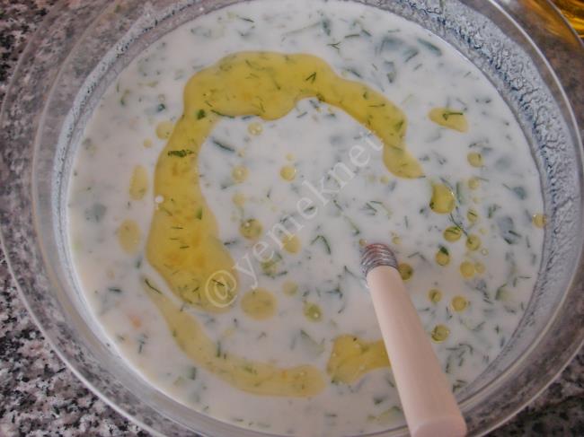 Soğuk Mısır Çorbası - Yapılışı (8/12) 