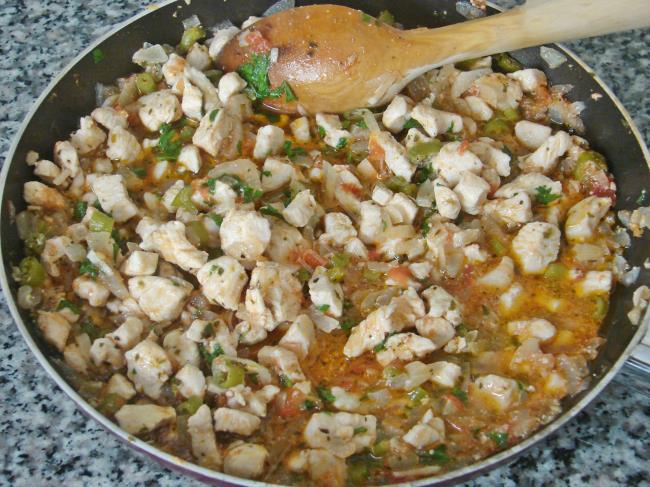 Tavuklu Karnıyarık - Yapılışı (9/16) 