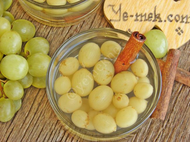 Üzüm Hoşafı (Üzüm Kompostosu) - Yapılışı (5/8) 