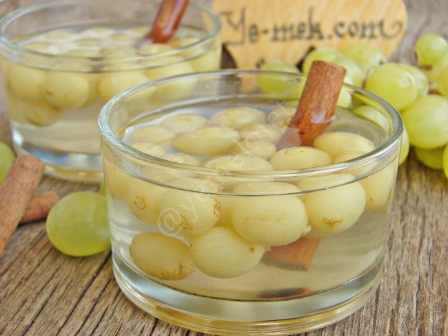 Üzüm Hoşafı (Üzüm Kompostosu) - Yapılışı (6/8) 