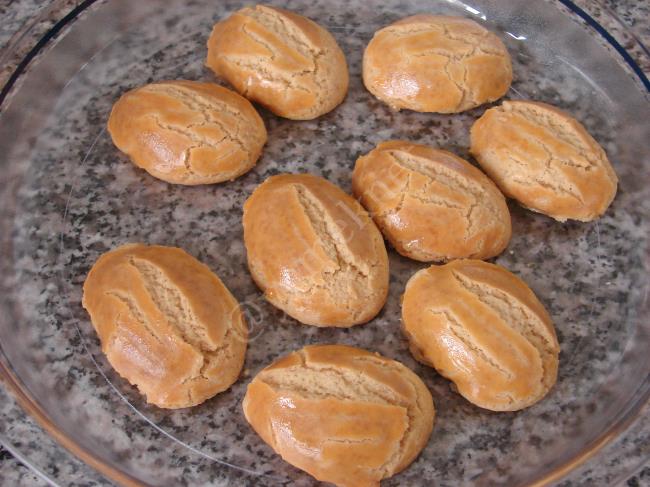 İrmiksiz Pastane Şekerparesi - Yapılışı (9/12) 