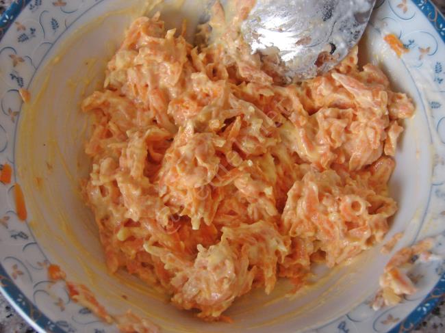 Patates Çanağında Havuç Salatası - Yapılışı (7/12) 