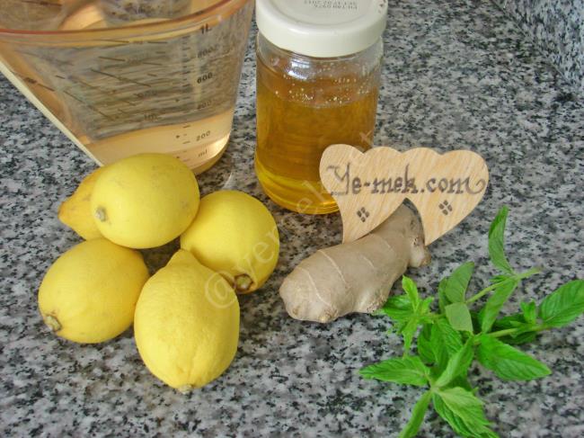 Zencefilli Limonata - Yapılışı (1/12) 