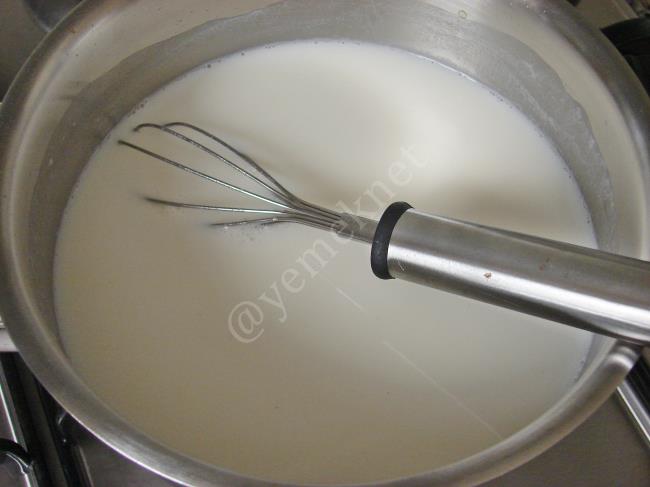 Pirinç Unlu Muhallebi - Yapılışı (4/8) 