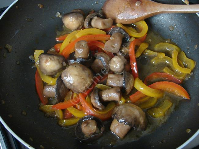 Kestane Mantar Sote - Yapılışı (9/12) 