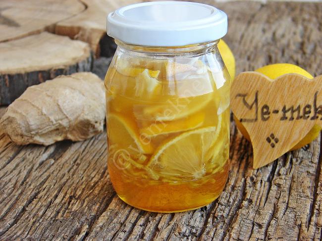 Ginger Lemon Honey Syrup Recipe