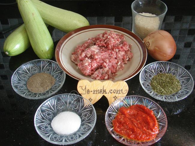 Etli Kabak Dolması - Yapılışı (1/16) 