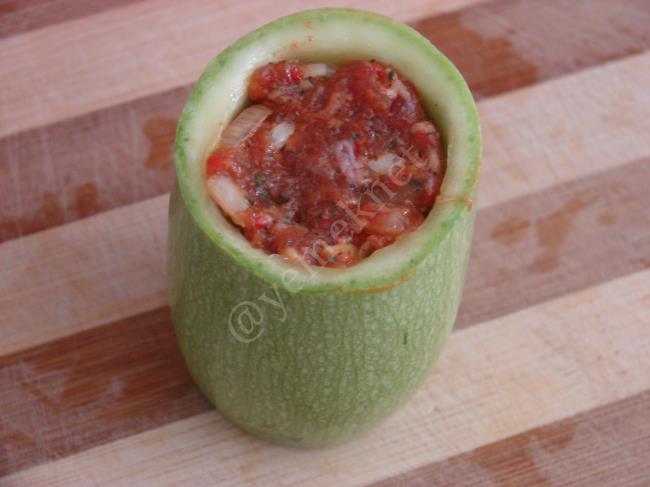 Etli Kabak Dolması - Yapılışı (10/16) 