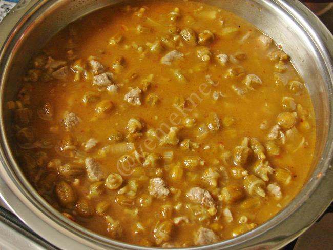 Etli Kuru Bamya - Yapılışı (10/12) 
