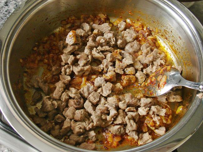 Etli Kuru Bamya - Yapılışı (8/12) 