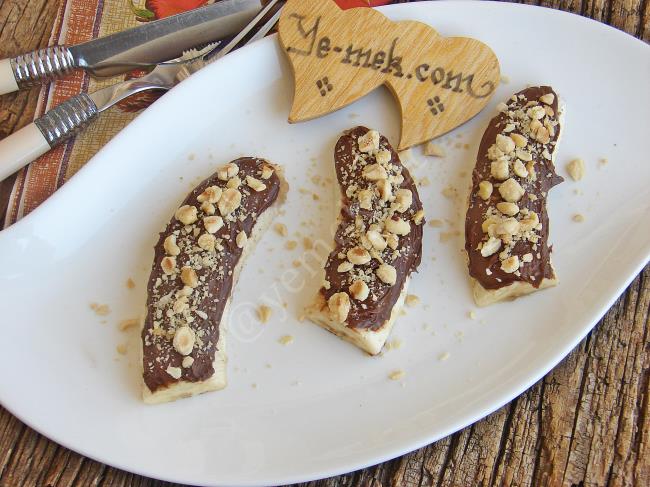 Pratik Nutellalı Muzlu Tatlı - Yapılışı (6/8) 