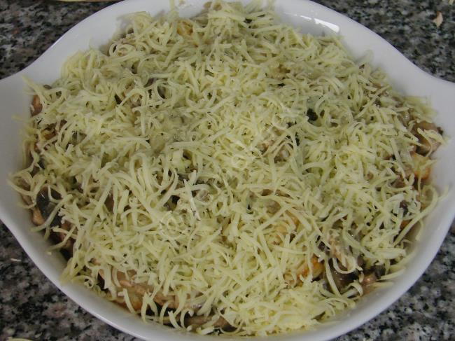 Fırında Mantarlı Patates - Yapılışı (8/12) 