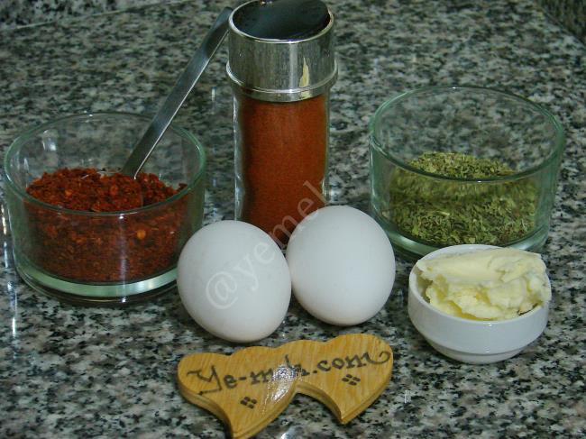 Tereyağlı Yumurta Kapama - Yapılışı (1/8) 