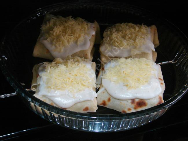 Beşamel Soslu Ispanaklı Krep - Yapılışı (12/16) 