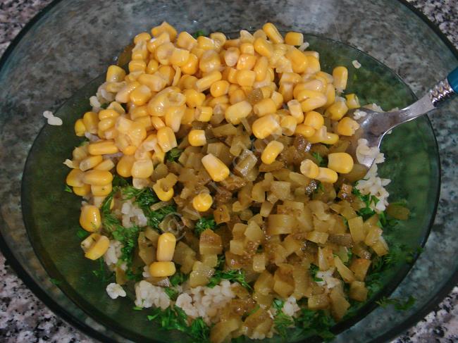 Bulgur Salatası - Yapılışı (5/8) 