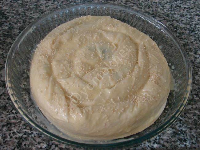 Ispanaklı Kol Böreği - Yapılışı (12/16) 
