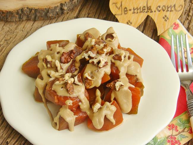 Tahinli Kabak Tatlısı - Yapılışı (10/12) 