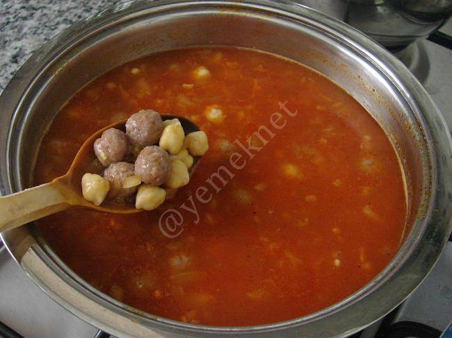 Nohutlu Misket Köfte - Yapılışı (9/12) 