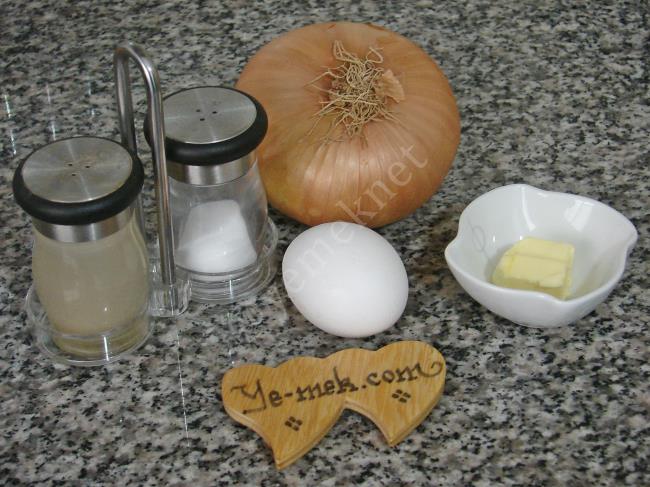 Soğan İçi Yağda Yumurta - Yapılışı (1/12) 