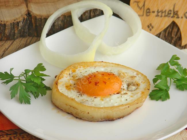 Soğan İçi Yağda Yumurta - Yapılışı (10/12) 