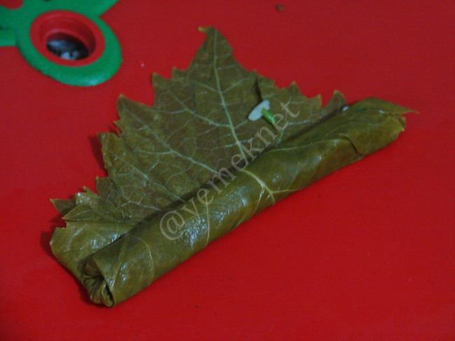 Zeytinyağlı Yaprak Sarması - Yapılışı (10/16) 