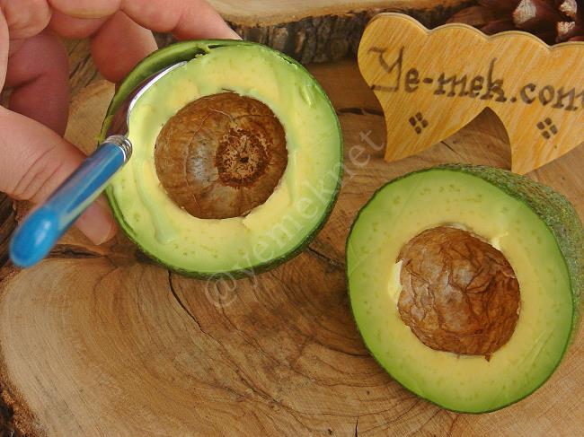 Avokado Nasıl Soyulur - Yapılışı (9/12) 