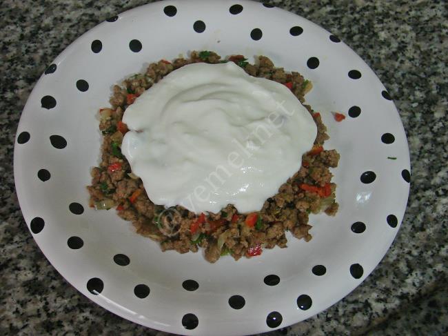 Saray Usulü Kıymalı Çılbır - Yapılışı (12/16) 