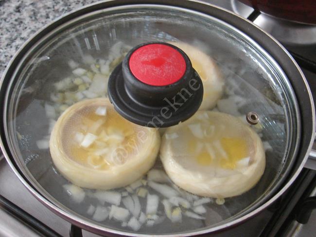 Avokado Soslu Enginar - Yapılışı (7/12) 