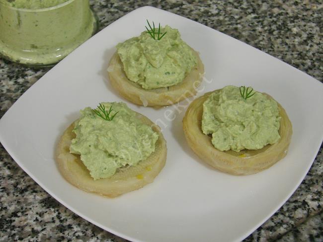 Avokado Soslu Enginar - Yapılışı (9/12) 