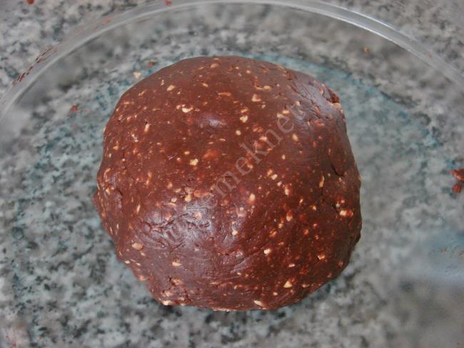 Kakaolu Bisküvi Topları - Yapılışı (5/12) 