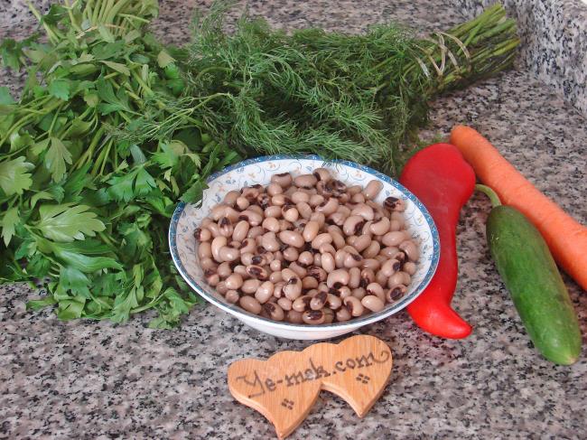 Kuru Börülce Salatası - Yapılışı (1/12) 