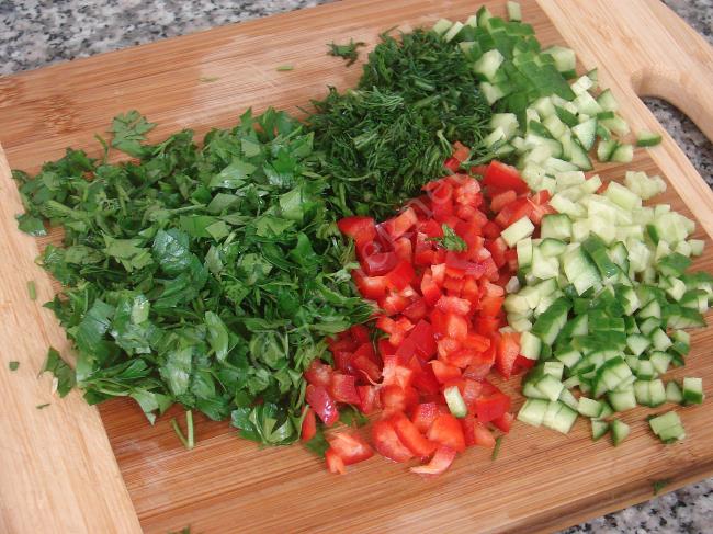 Kuru Börülce Salatası - Yapılışı (5/12) 