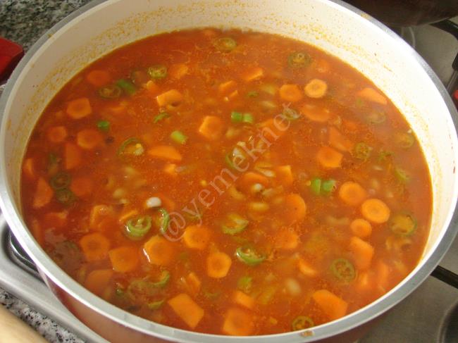 Kuru Börülce Yemeği - Yapılışı (10/12) 