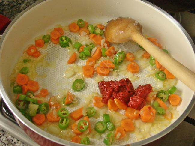 Kuru Börülce Yemeği - Yapılışı (7/12) 