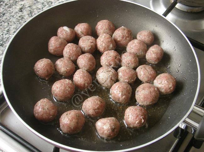 Misket Köfteli Enginar - Yapılışı (6/16) 