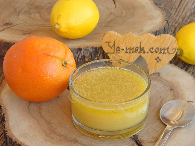 Portakallı Salata Sosu - Yapılışı (6/8) 