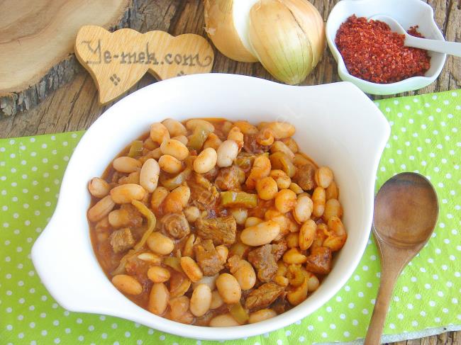 Dry Bean With Meat Recipe