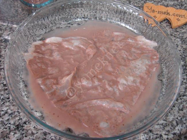 Çikolatalı Güllaç - Yapılışı (6/12) 