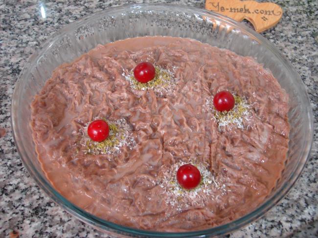 Çikolatalı Güllaç - Yapılışı (9/12) 